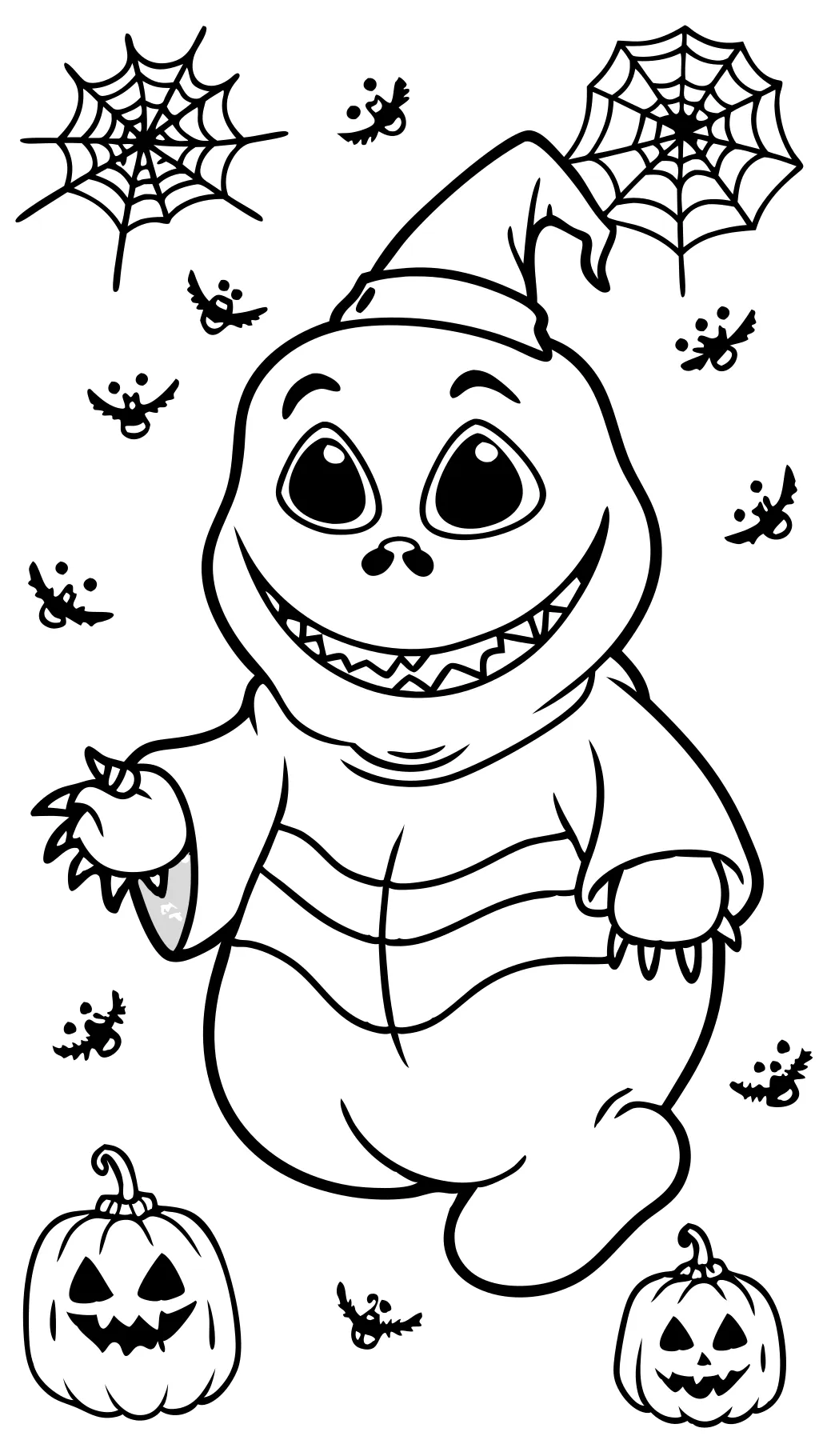 Oogie Boogie para colorear